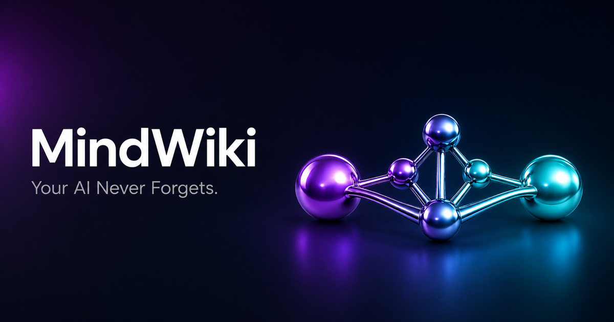 MindWiki — Your AI Never Forgets